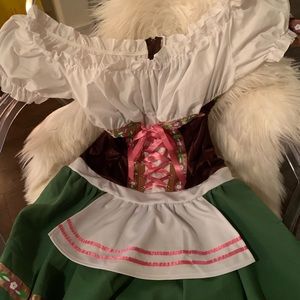 Female lederhosen costume